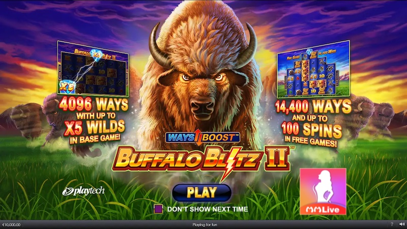 Game slots Buffalo Blitz MMlive