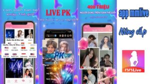app MMLive giao diện mới